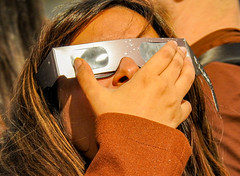 Solar Eclipse, Brooklyn Bridge, 4-8-2024