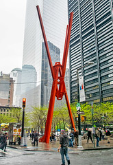 “Joie de Vivre”, Zuccotti Park, Lower Manhattan, New York - 3 May 2016