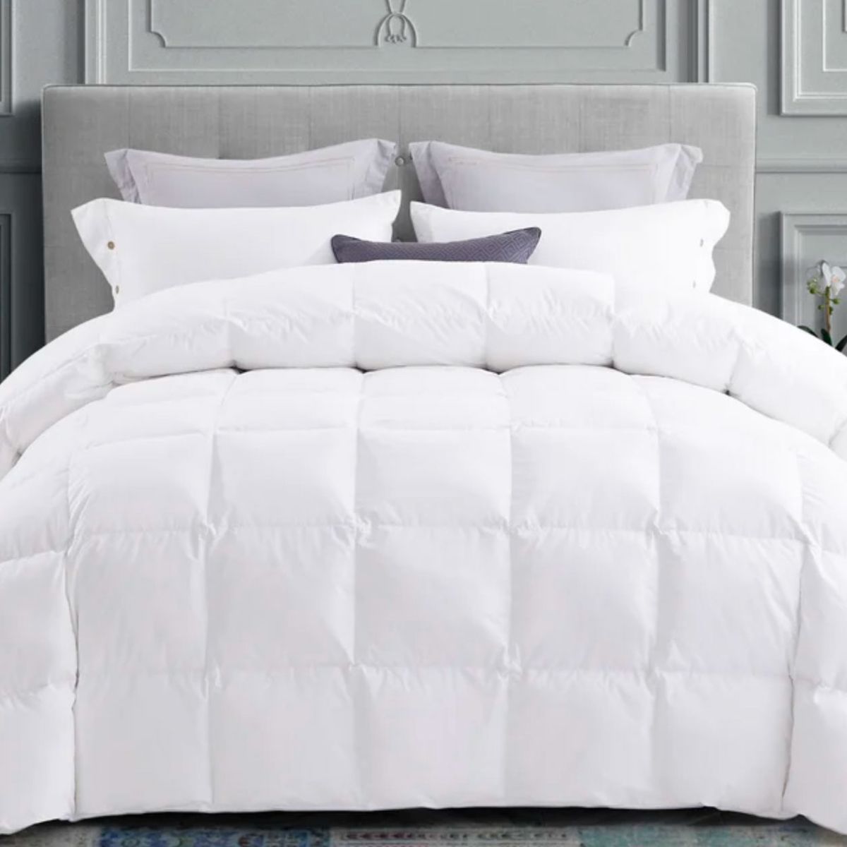 Eider & Ivory Fill Power All Season Down Blend Down Comforter