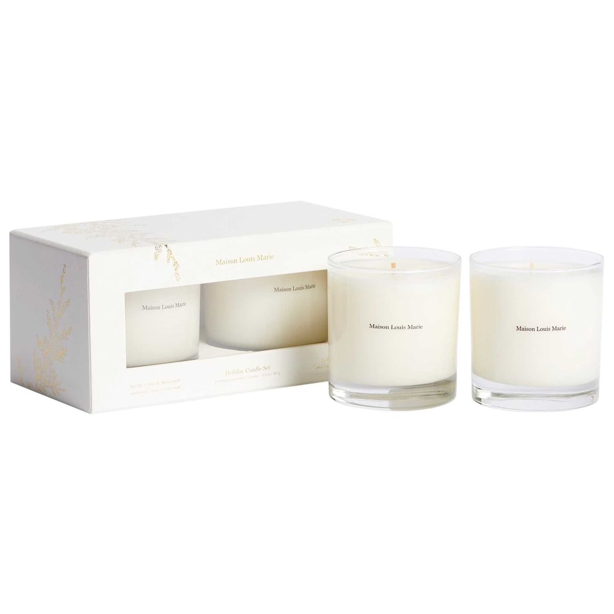 Maison Louis Marie Bois De Balincourt No 4. Candle Set