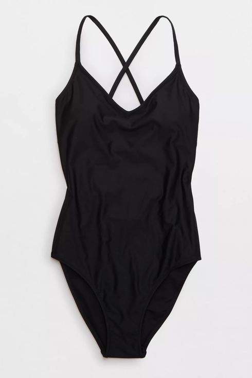 Aerie Strappy Full Coverage One Piece Swimsuit