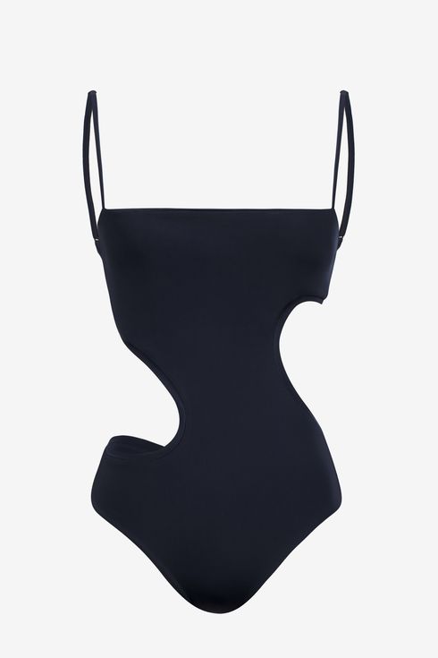 Johanna Ortiz Aquatic Path Cutout One-Piece Swimsuit