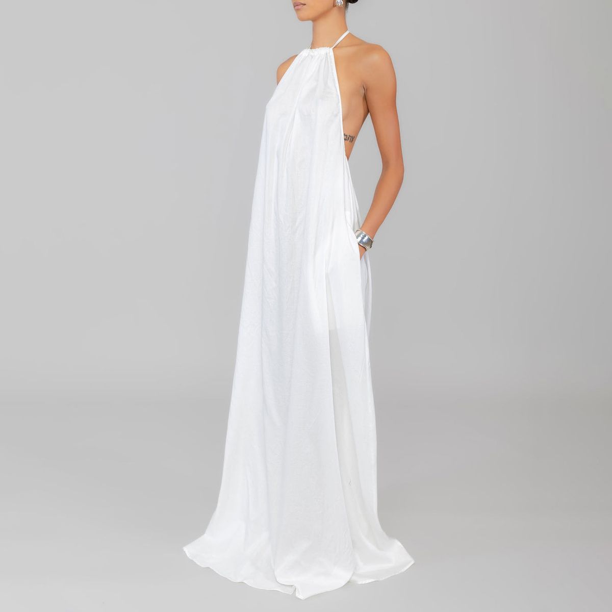 Yoko Halter Maxi Dress