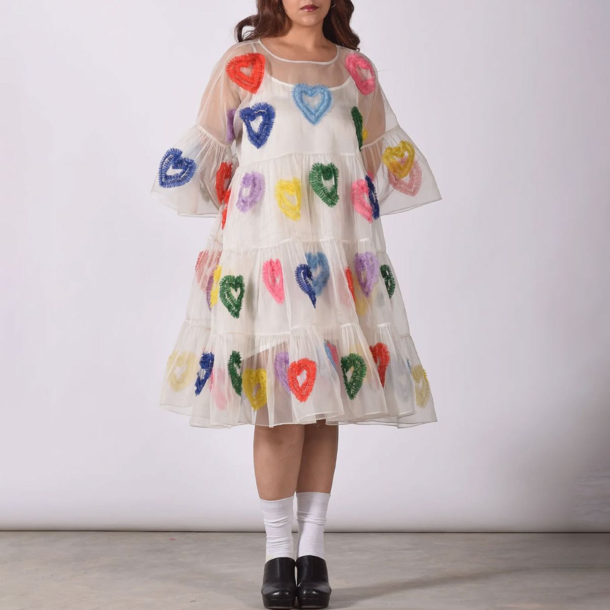 All Hearts Multi Tier Dress