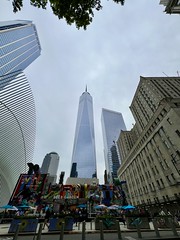 View from Fulton St. Subway Entrance