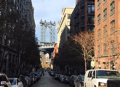 View of Manhattan Bridge From Brooklyn