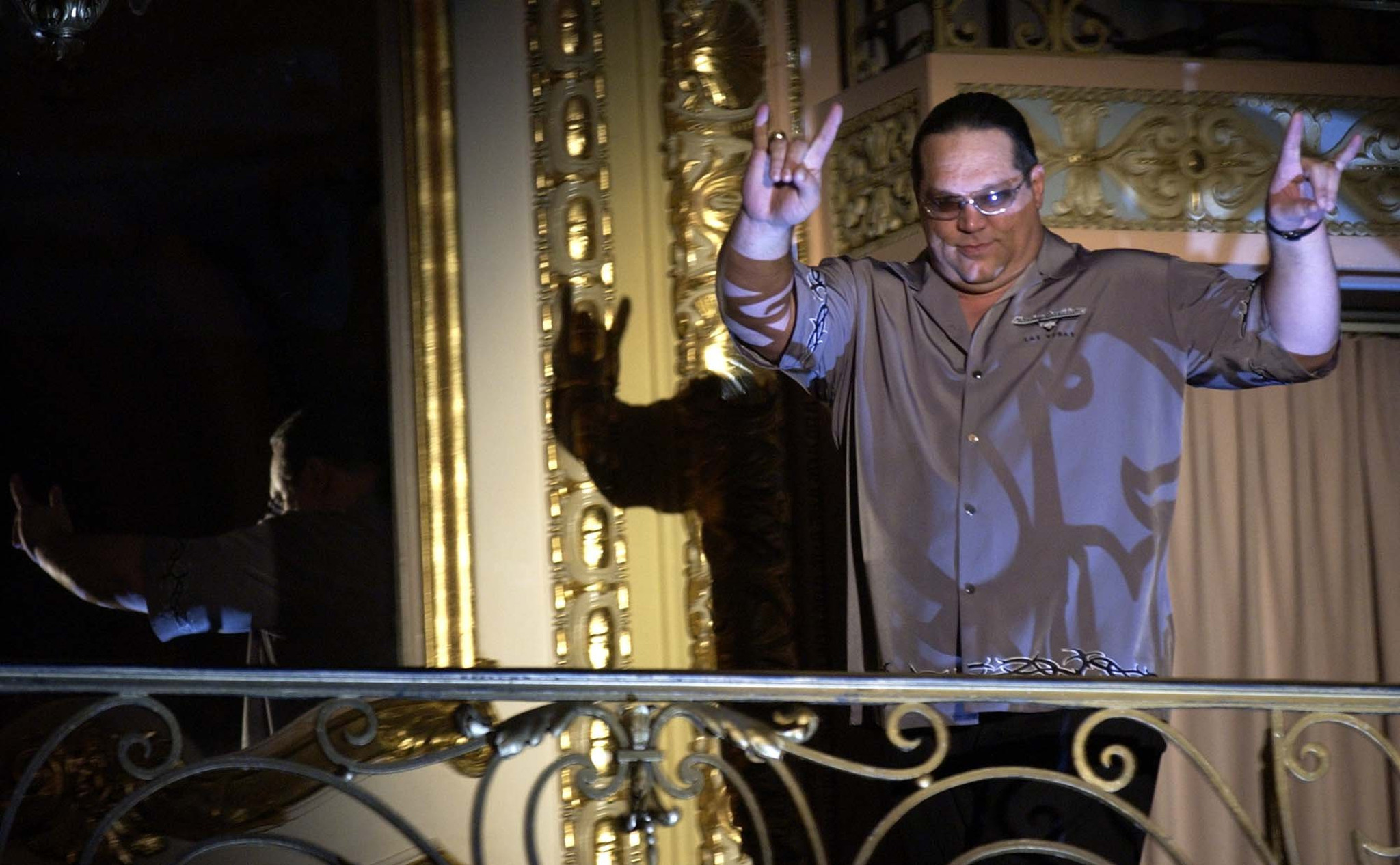 Steve McMichael salutes the fans during the 6th Annual Bears...