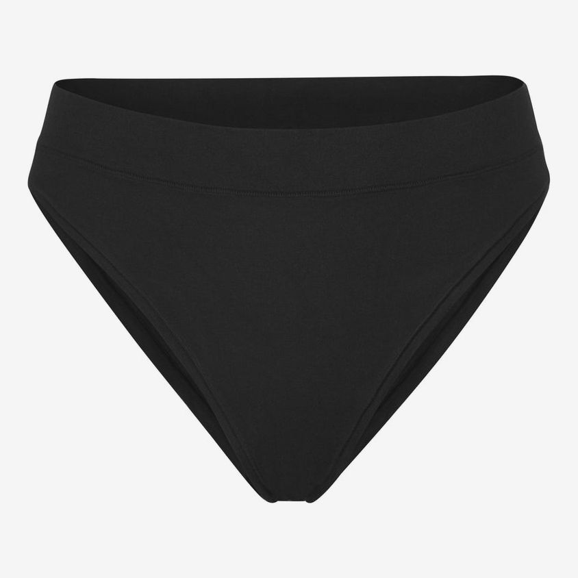 Skims Cotton-Jersey Cheeky Tanga