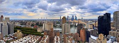 Looking over the 59th street bridge