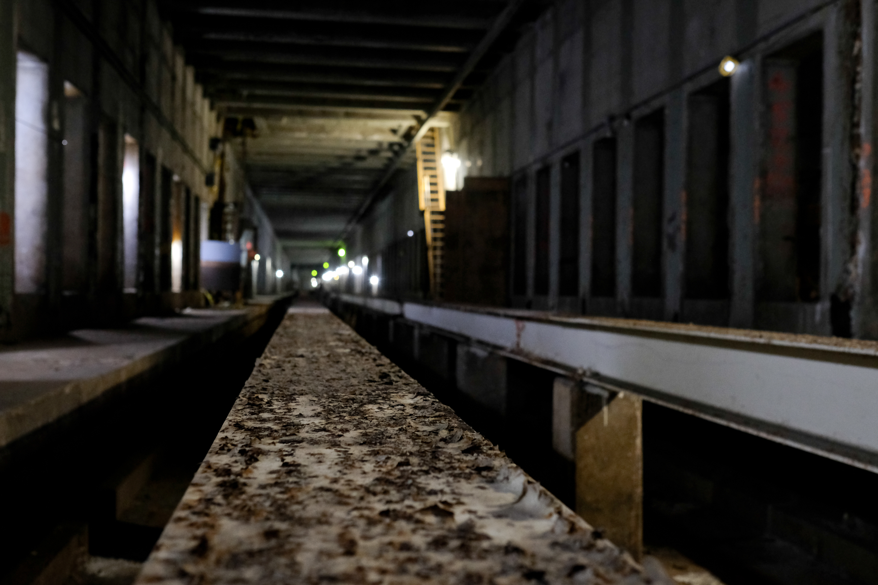 Inside the partially constructed 2nd avenue subway tunnels