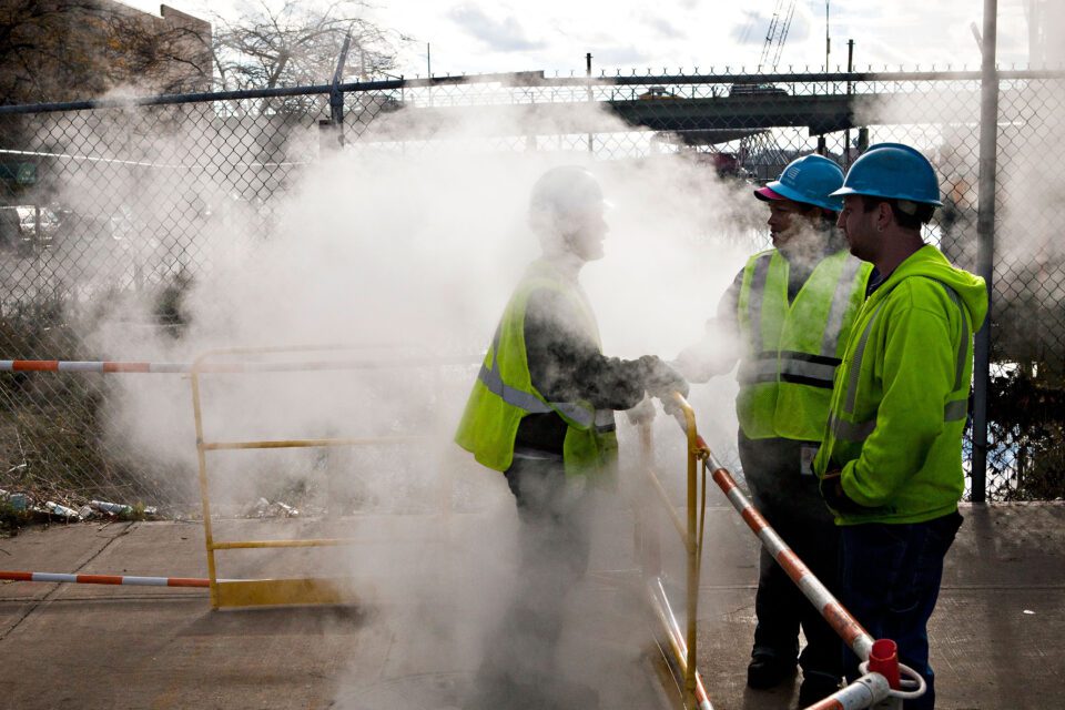 A stock image of Con Ed workers.