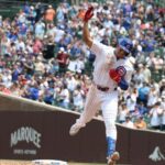 Cubs third baseman Christopher Morel rounds the bases after hitting a home run in the third inning against the Mets at Wrigley Field on June 22, 2024, in Chicago. (John J. Kim/Chicago Tribune)