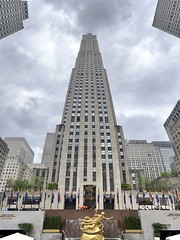 Rockefeller Center, NYC with Prometheus