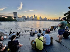 Watching the Sunset from Brooklyn