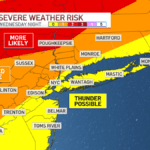 Tornado risk, heavy rain expected after excessive heat – NBC New York