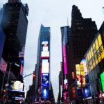 Times Square in the rain.2.