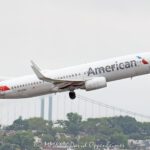 American Airlines Boeing 737 N832NN Takeoff at LaGuardia Airport in NYC