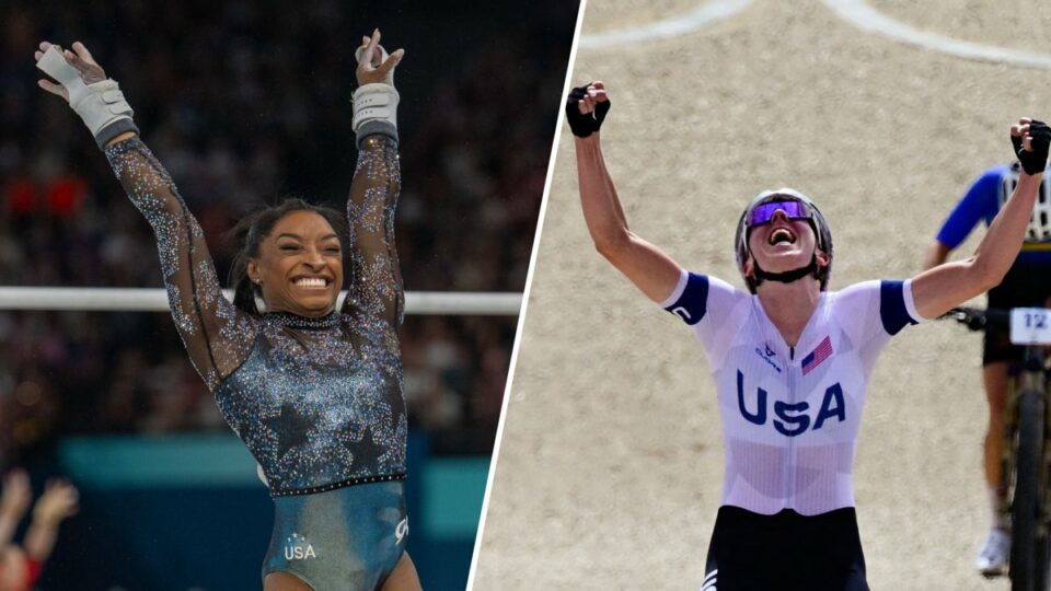 Simone Biles shines, US earns mountain biking silver – NBC New York