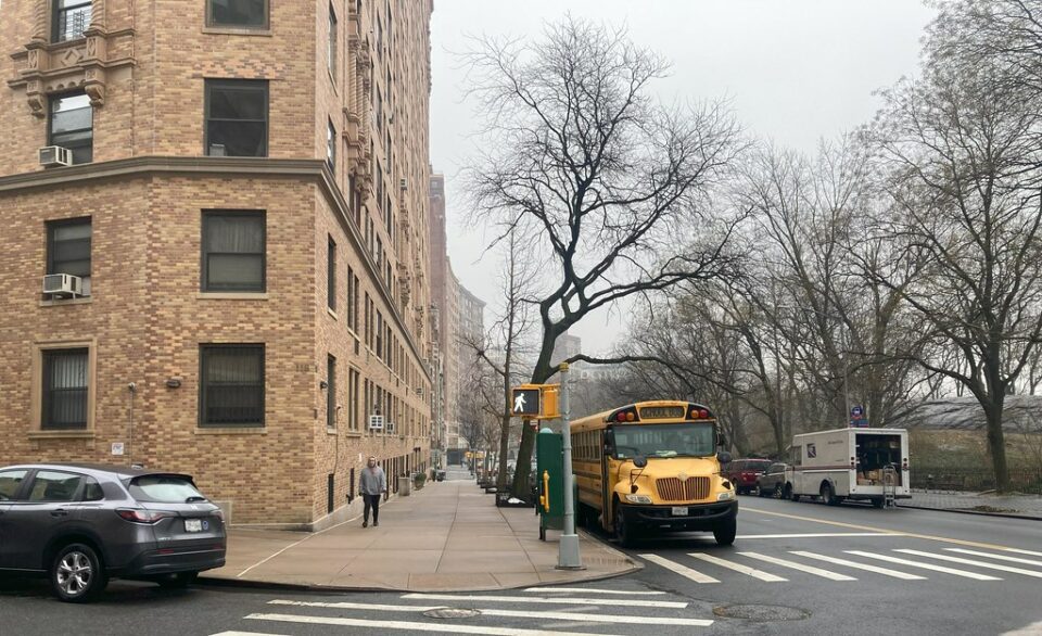 Late January on Riverside Drive