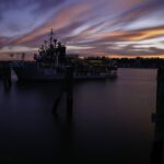 Steel Beach at Sunset