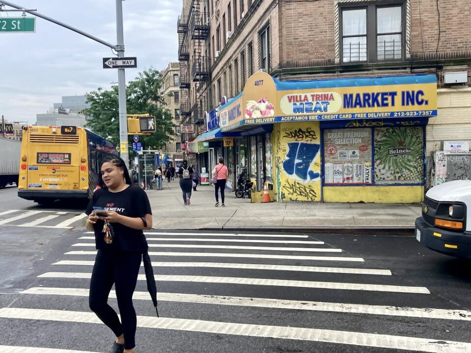 On West 172nd Street, in Washington Heights