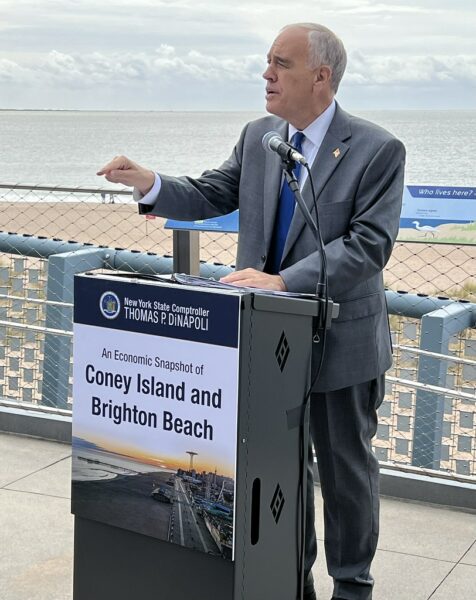 Comptroller Comes to Coney Island