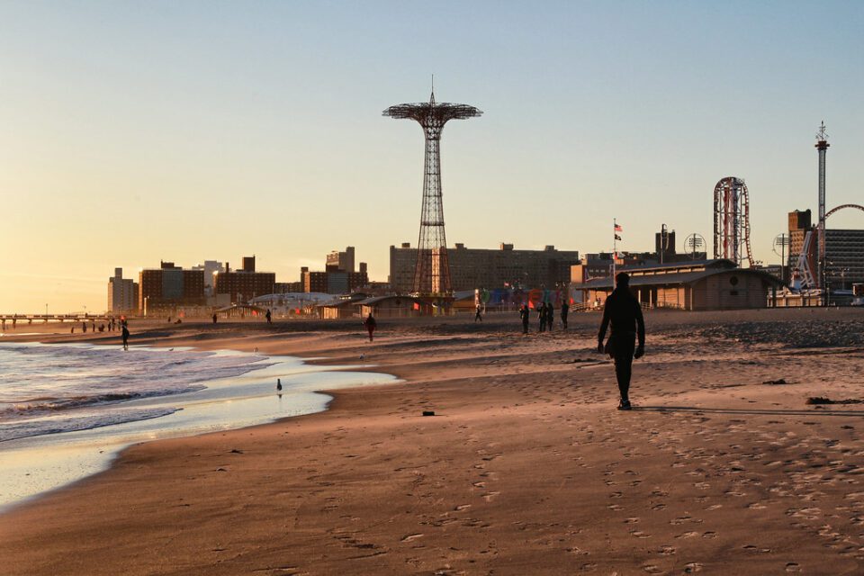 Sunset on Coney Island