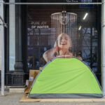 Shower Tent, Flatiron District