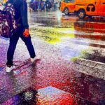 Times Sq downpour