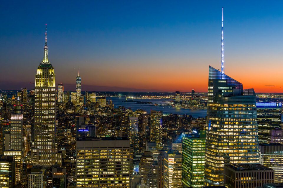 NY Sunset @ Top of the Rock