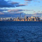 New York City: Lower Manhattan Skyline [Staten Island Ferry]