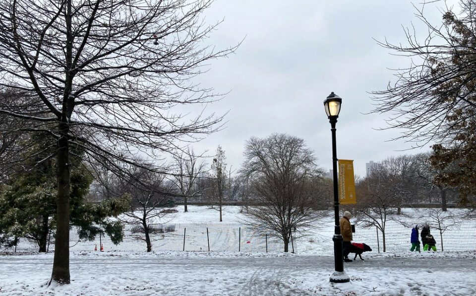 Mid-January in Riverside Park