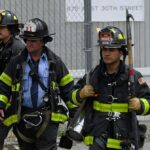 Ladder 21 Firemen - Engine 34 Hells Kitchen NYC