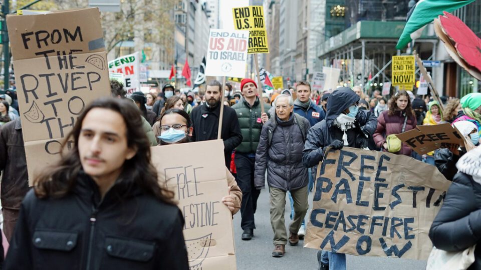 Pro-Palestine,Lebanon , March in NYC--Nov, 29, 2024  DSC00297