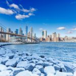 New York Winter Snow Skyline