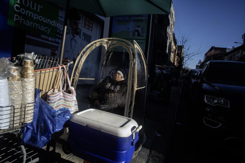 Woman In Bubble