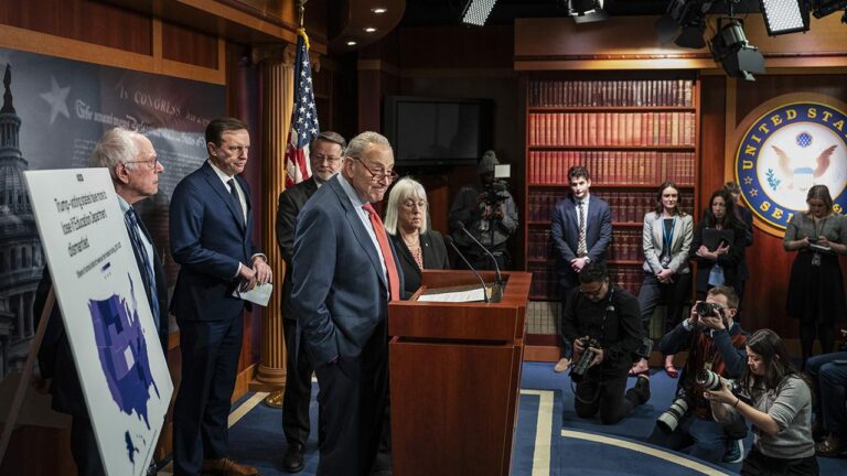 Senate Democrats Push Back on Funding Extension, Raising Shutdown Fears Senate Democrats Balk at Funding Extension, Raising the Risk of a Shutdown – The New York Times
