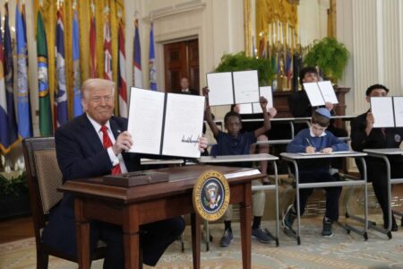 With Sweeping Executive Orders, Trump Tests Local Control of Schools – The New York Times