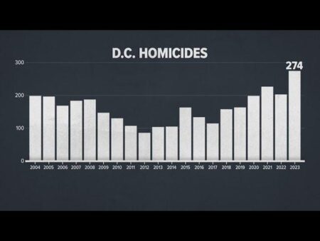 Map Shows How DC Crime Rates Compare to US States – Newsweek
