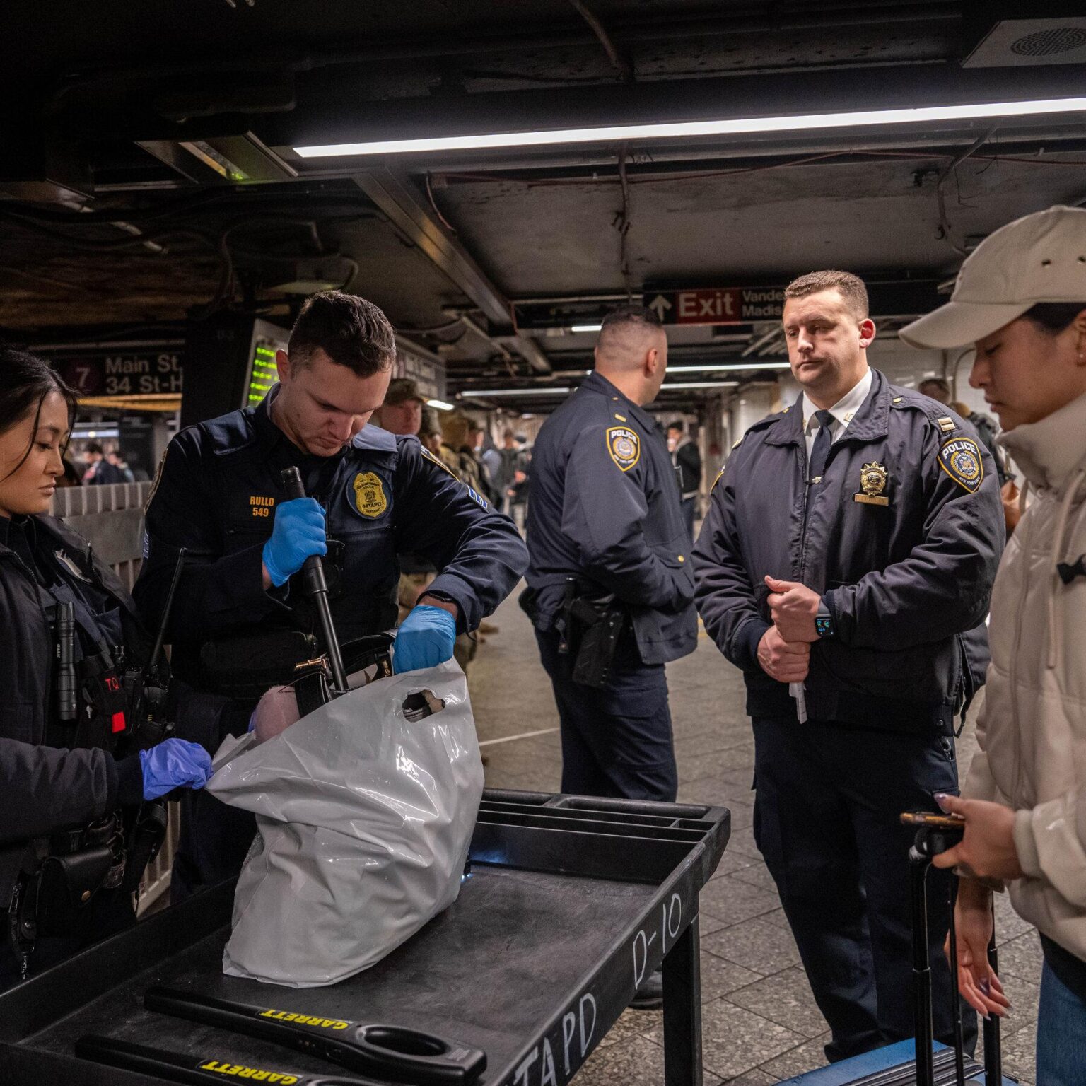 Man charged with murder after woman set ablaze on New York City subway train – USA Today